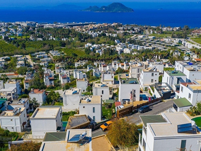 Bodrum Turgutreis 3+1 Deniz Manzaralı Özel Havuzlu Villa - Görsel 3