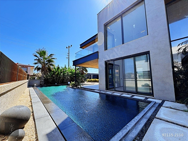 YUSEDEN DALYANDA 7+1 300m2 MODERN LÜKS PLAJA YAKIN SIFIR VİLLA - Görsel 9