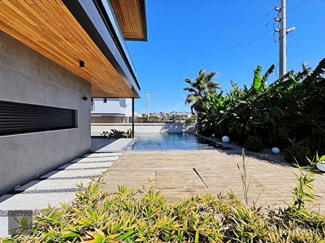 YUSEDEN DALYANDA 7+1 300m2 MODERN LÜKS PLAJA YAKIN SIFIR VİLLA - Görsel 5