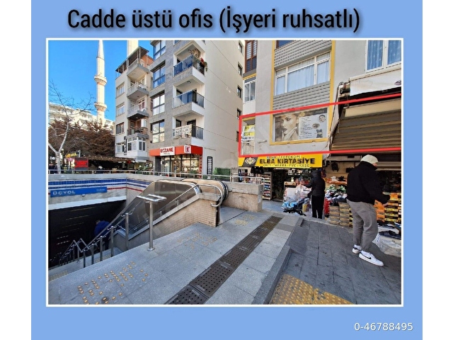 sahibinden ÜÇYOL METRODA isyeri ruhsatli ofis ( boş) - Görsel 3