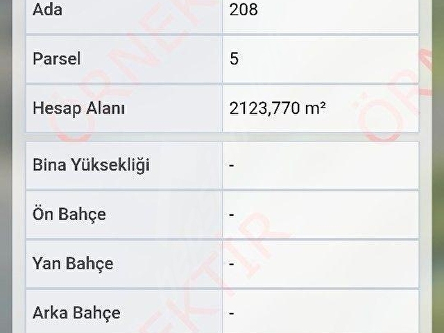 Saray / Beyazköy Mahallesinde Satılık Konut İmarlı Arsa – 2.124 m2  - Görsel 3