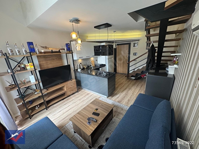 GÜRSELPAŞA DREAM LOFTTA DUBLEX-LÜX-EŞYALI 1+1 MASRAFSIZ DAİRE - Görsel 2