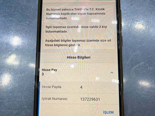 ANTALYA İBRADI KOVA ALANINDA  SATILIK 2035 m² HİSSEDARLI ARSA - Görsel 3