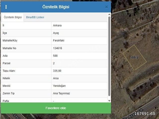 Ayaş Merkezde | Manzaralı | 2 Kat Konut İmarlı | 335 m² Tek Tapu - Görsel 4