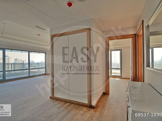 1453 3+1 YÜKSEK KAT L   BALKONLU DAİRE BOŞ EN İYİ KONUM DA KÖŞE - Görsel 3