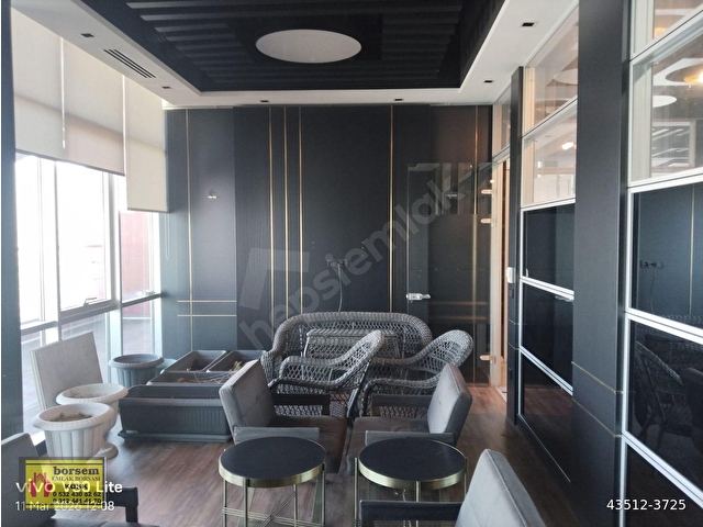 ESKİŞEHİR YOLU PLATİN TOWER DA ARMADAYA YAKIN MANZARALI 390 M2 7+1 DUBLEKS KİRALIK OFİS PLAZA KATI - Görsel 24