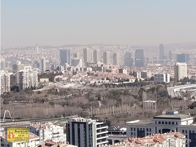 ESKİŞEHİR YOLU PLATİN TOWER DA ARMADAYA YAKIN MANZARALI 390 M2 7+1 DUBLEKS KİRALIK OFİS PLAZA KATI - Görsel 14