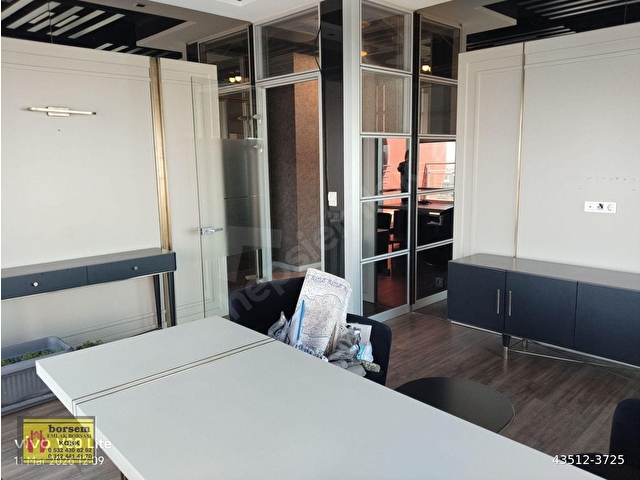 ESKİŞEHİR YOLU PLATİN TOWER DA ARMADAYA YAKIN MANZARALI 390 M2 7+1 DUBLEKS KİRALIK OFİS PLAZA KATI - Görsel 19