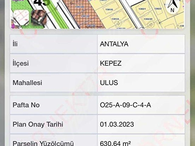 DOKUMADA 636 m² KENTSEL DÖNÜŞÜM ARSASI 11 DAİRELİK HAZIR PROJE - Görsel 6