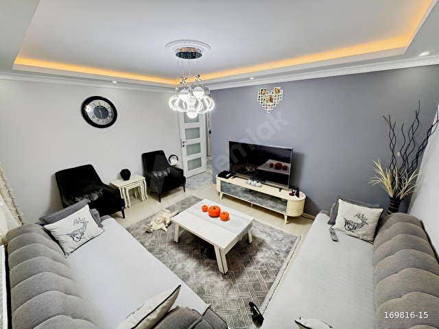 HOMEDAN CEBECİ MAHDE 2+1 100M²MASRAFSIZ YÜKSEK CAMLI BAHÇE KAT - Görsel 4