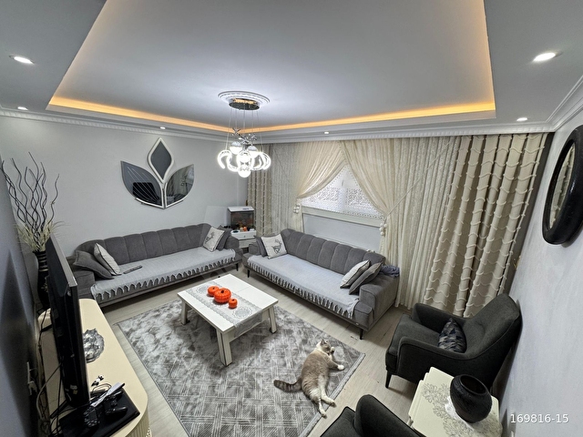 HOMEDAN CEBECİ MAHDE 2+1 100M²MASRAFSIZ YÜKSEK CAMLI BAHÇE KAT