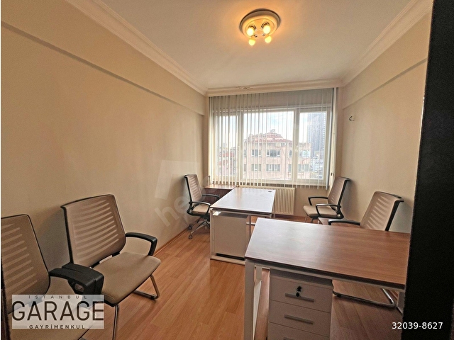 ŞİŞLİ MECİDİYEKÖY MEYDANDA ŞEHİR MANZARALI SATILIK BÜRO