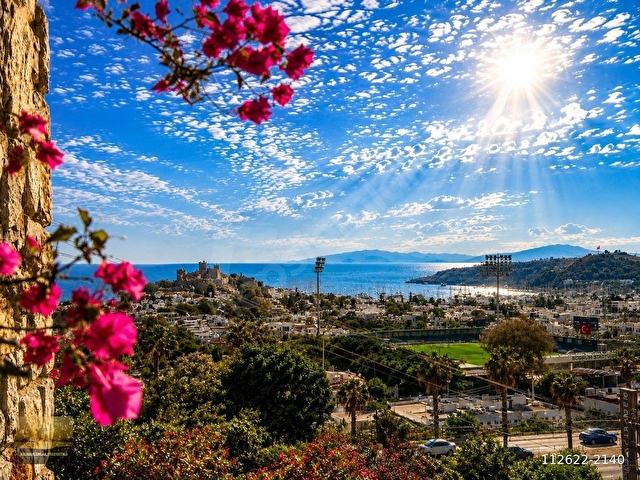 Almandan Bodrum Merkez satılık müstakil taşev Kale-Deniz Manzalı - Görsel 3
