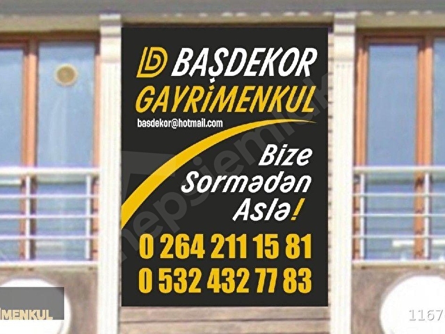 BAŞDEKOR GAYRİMENKULDEN EŞYALI DAİRE SATILIK 2+1 KAM***E - Görsel 11