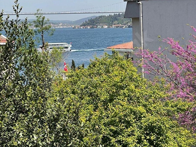 Kandillide  İskele Karşısında  Boğaz  Manzaralı  Teraslı  Satılık Köşk - Görsel 3