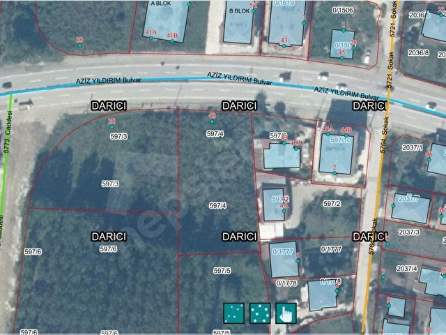 TURGUTLAR EMLAK  tan DARICI MAH . 2.165,56 m2 SATILIK ARSA - Görsel 4