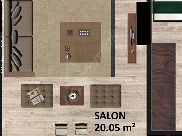 PROJEDEN 3+1 ARMONİ PARK AVM YANINDA FIRSAT DAİRELER - Görsel 2