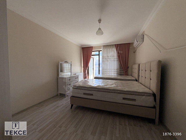 Akçaabatta Full Eşyalı 2 Balkonlu Denize Yakın Daire | TEKCE - Görsel 17