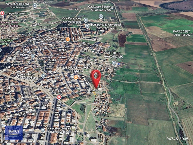 KARACABEY GAZİ MAHALLESİNDE KONUT İMARLI SATILIK ARSA - Görsel 19