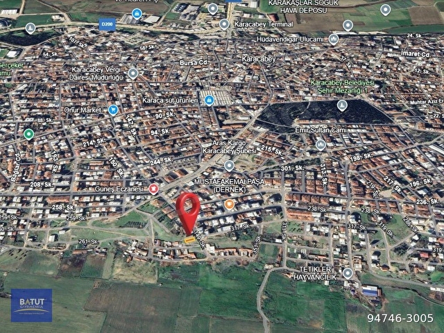 KARACABEY GAZİ MAHALLESİNDE KONUT İMARLI SATILIK ARSA - Görsel 25