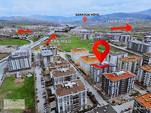 Çanakkale Merkez İsmetpaşa Satılık Daire Sıfır 2+1 - Görsel 3