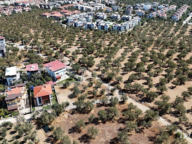 BYZ GRUP EDREMİT GÜRE DE DENİZ MANZARALI KÖŞE PARSEL ARSA - Görsel 19