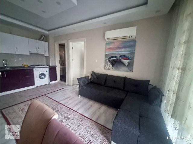 İSABEYLİDE KAMPÜSE YAKIN 1+1 SATILIK EŞYALI DAİRE - Görsel 12