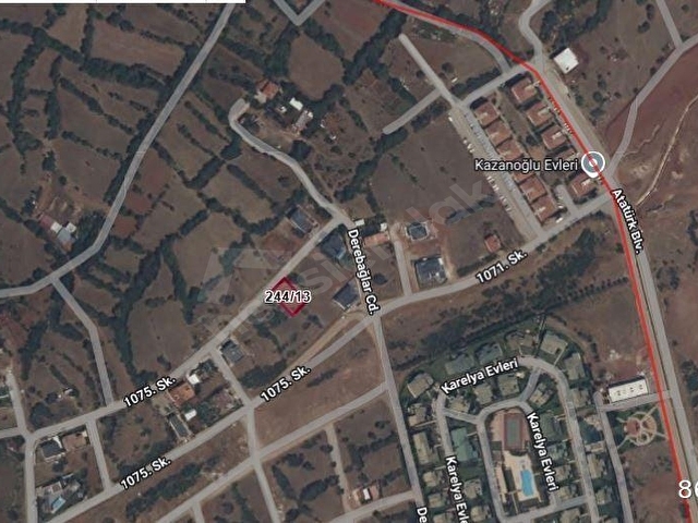 AYBARSTAN BAŞKARCIDA SATILIK 550 M2 VİLLALIK ARSA - Görsel 3