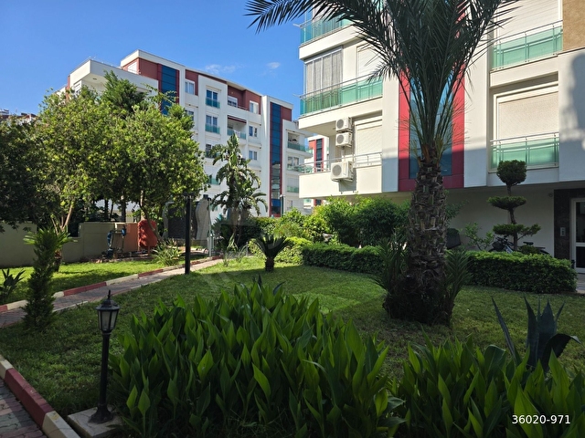 HAVUZLU LÜKS SİTE İÇERİSİNDE , BEYAZ EŞYALI , KLİMALI 1+1 DAİRE - Görsel 3