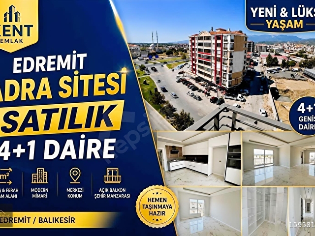 ADRA EDREMİT 4+1 SIFIR DAİRE SÜPER KONUM