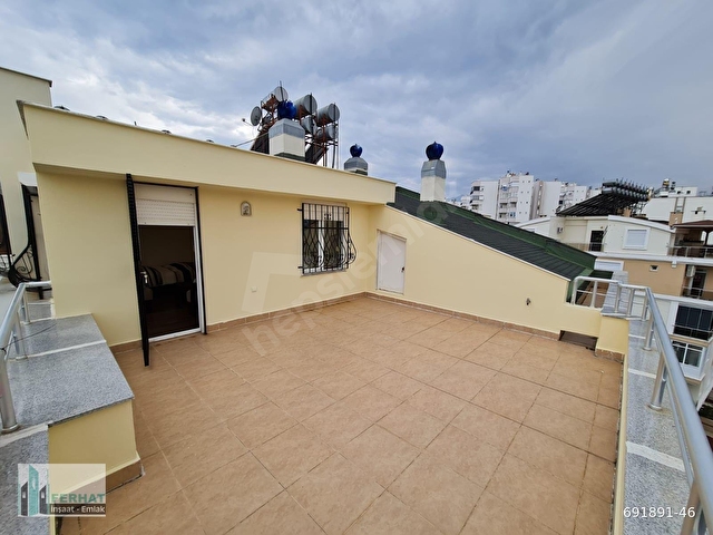 ANTALYA KONYALTI ÖĞRETMENLER EVİ MAHALESİNDE HAVUZLU SİTE İÇİNDE SATILIK DUBLEKS DAİRE - Görsel 16