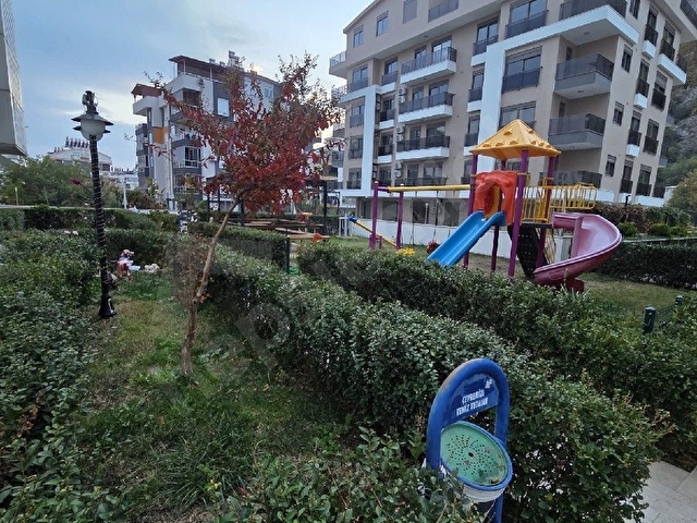 konyaaltı limanda havuzlu kapalı otaparklı 1+1 eşyalı kiralık daire - Görsel 22