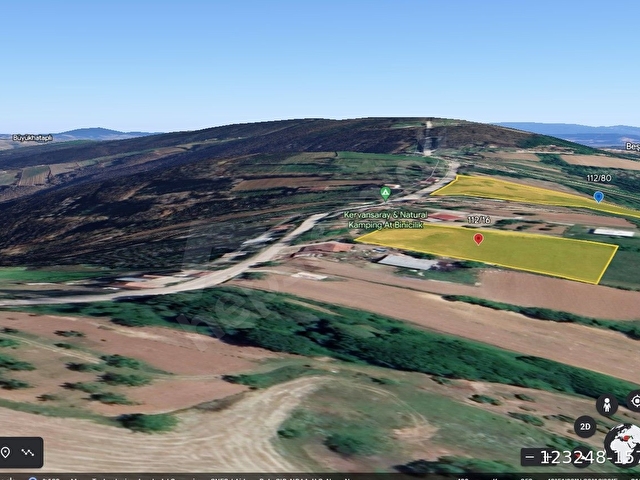 %40 İMAR ALANINDA 3273m2 ARSA (ELEKTRİK SU DOĞALGAZ YOL MEVCUT) - Görsel 5