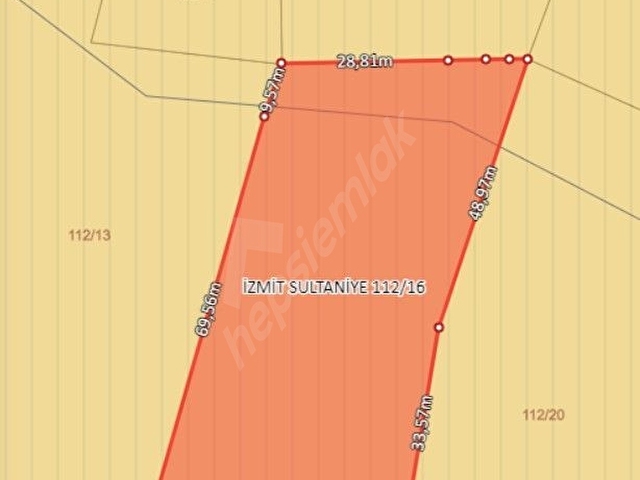 %40 İMAR ALANINDA 3273m2 ARSA (ELEKTRİK SU DOĞALGAZ YOL MEVCUT) - Görsel 9