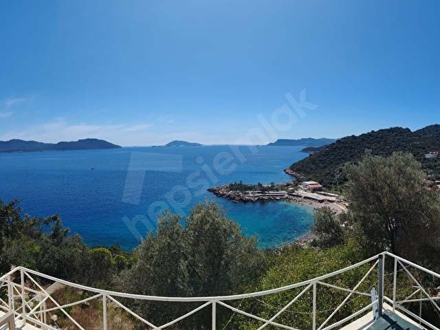 ANTALYA KAŞ DENİZE SIFIR SATILIK VİLLA 1.500 m² ZEYTİNLİKTE - Görsel 5
