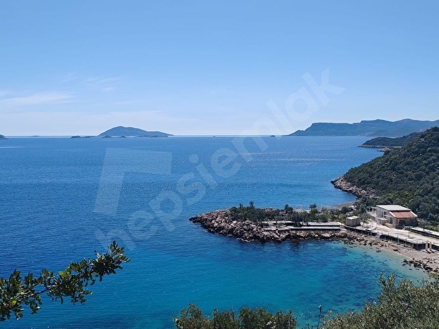 ANTALYA KAŞ DENİZE SIFIR SATILIK VİLLA 1.500 m² ZEYTİNLİKTE - Görsel 11
