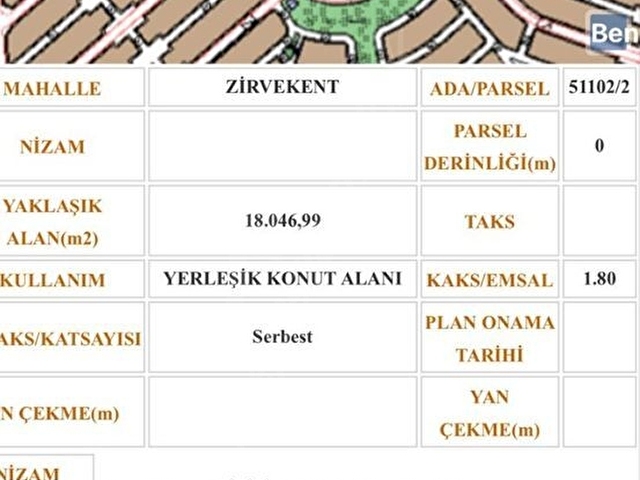PAPATYA EVLERİNİN HEMEN ÜZERİNDE 571 M2 HOBİ BAHÇELİK ARSA - Görsel 8