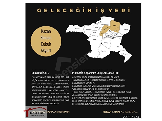KARTALDAN SANAYİ İMARLI OSİYAP ARSA KOOP HİSSESİ - Görsel 4