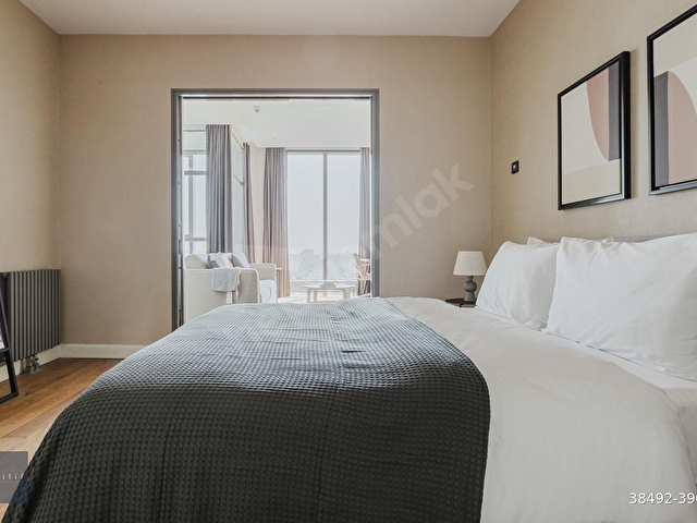 Tek Yetkili..Skyland İstanbul 1+1 Eşyalı Şık Arakat Daire - Görsel 15
