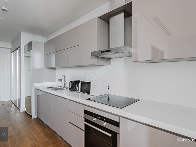 Tek Yetkili..Skyland İstanbul 1+1 Eşyalı Şık Arakat Daire - Görsel 12