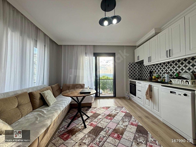 YILLIK KİRALIK AY ÖDEMELİ 1+1 50M2 FULL EŞYALI KLİMALI MANZARALI - Görsel 10