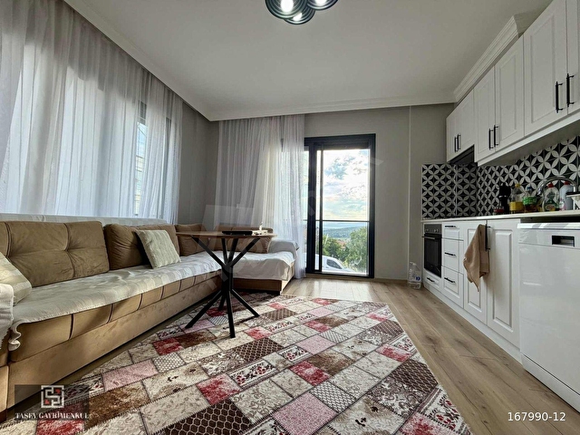 YILLIK KİRALIK AY ÖDEMELİ 1+1 50M2 FULL EŞYALI KLİMALI MANZARALI - Görsel 9