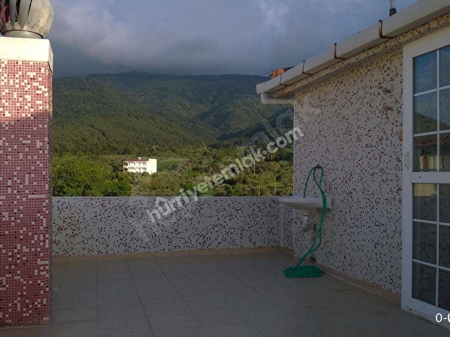 Güzelçamlı Kuşadasında deniz ve orman manzaralı villa - Görsel 17
