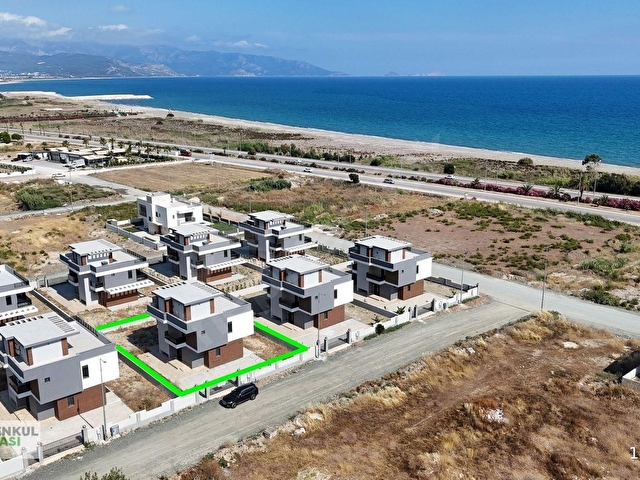 ANTALYA FİNKUM BÖLGESİNDE 320 M2 ALANLI DENİZ MANZARALI VİLLA - Görsel 2