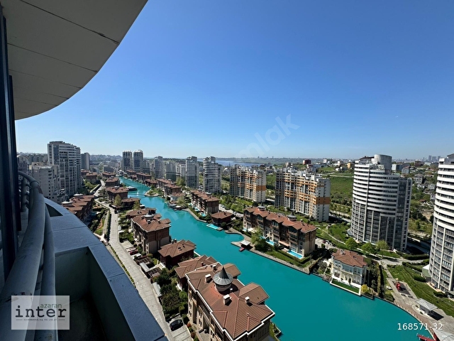 BOSPHORUS CİTY GÖL MANZARALI HAVUZ VE TERASLI SATILIK PENTHOUSE - Görsel 2