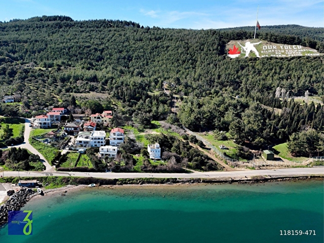 ÇANAKKALE KİLİTBAHİRDE DENİZE SIFIR 480 M2 SATILIK ARSA - Görsel 5