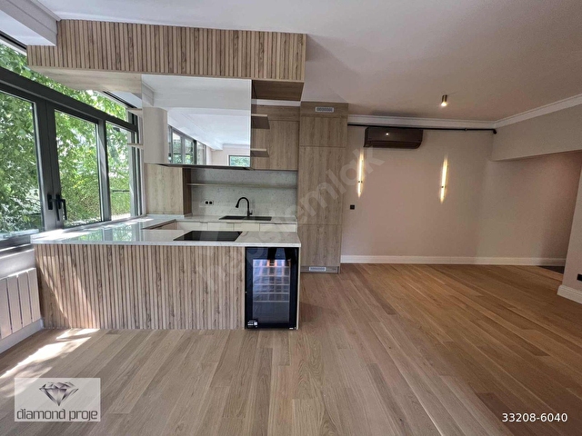 Diamond dan Bebek te satılık 2+1 95 m2 yenilenmiş daire