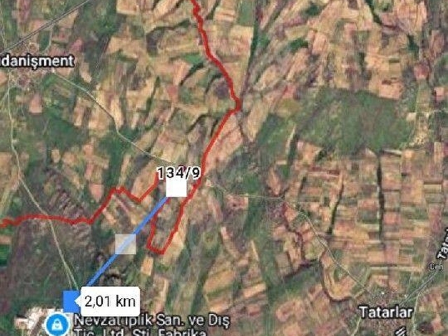 ACİL FİYAT DÜŞTÜ Lalapaşa Sarıdaşmentte Asfalt Cepheli 10.815 m² Satılık Tarla - Görsel 24