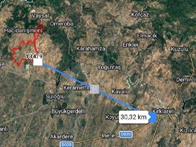 ACİL FİYAT DÜŞTÜ Lalapaşa Sarıdaşmentte Asfalt Cepheli 10.815 m² Satılık Tarla - Görsel 30