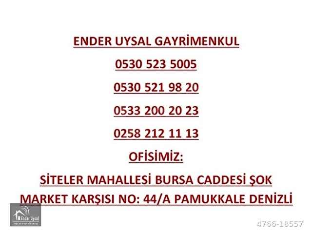 ENDER UYSAL GAYRİMENKULDEN KUŞPINAR MAHALLESİN DE 2+1 ARAKAT LÜX APART... - Görsel 16